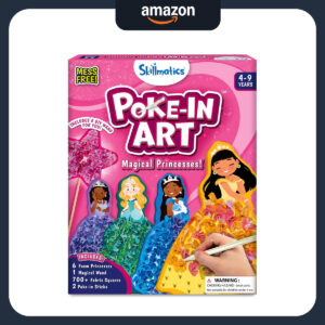 B0CZP42TND.jpg Skillmatics Poke-in Art Magical Princesses DIY Craft Kit