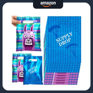 B0CZ6T3XVW.jpg Haxpacal Llama Video Game Party Favor Bags - 50 Pack