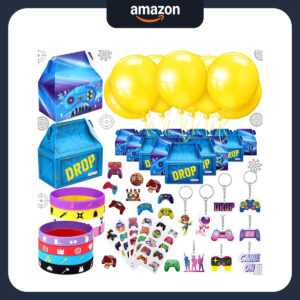 B0D1CK3TPB.jpg 196 Pcs Fortnite Inspired Party Favors for Gaming Birthdays