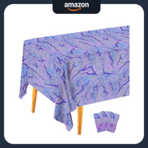 B0G1BVXFD4.jpg Demon Hunters Birthday Tablecloth Set for Party Decorations