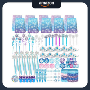 B0FXWFBQ4Q.jpg 234-Piece Frozen Party Favors and Decorations Supplies Kit
