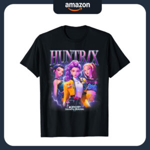B0FJ3XBCP5.jpg Kpop Demon Hunters HUNTR/X Heartthrob Graphic T-Shirt