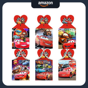B0F3HJNVNB.jpg ARHAVI Race Car Gift Boxes for McQueen Themed Party Favors