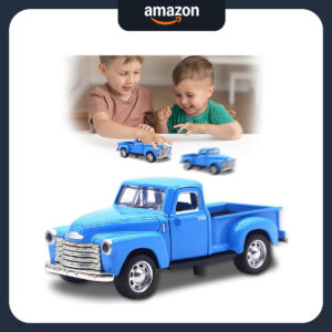 B09SWQ9HL3.jpg Little Blue Truck Alloy Toy Car for Toddlers and Kids