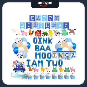 B0D8B5FHYQ.jpg Little Blue Truck 2nd Birthday Party Decorations for Boys