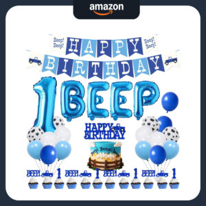 B0CZNWB9Z1.jpg Little Blue Truck 1st Birthday Party Decorations Set