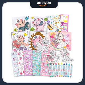 B0G95K1HRP.jpg Disney Aristocats Marie Coloring Activity Kit for Kids