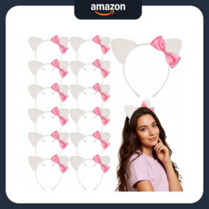 B0DRG5JB3N.jpg Knitgrip 12 Pcs Kitty Cat Ears Headbands for Birthday Parties