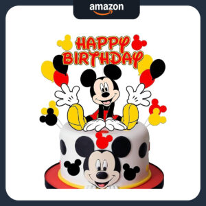 B0FGJ5XK8J.jpg Mickey Mouse Birthday Cake Toppers for Party Decorations