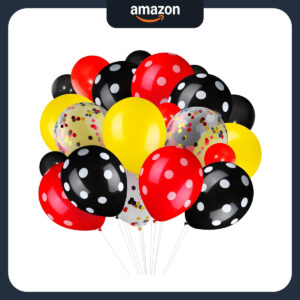 B097XYPBMW.jpg Mickey Mouse Party Balloon Garland Kit - 75 Piece Decor Set