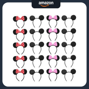 B07P6TN5RF.jpg 20-Piece Mickey Mouse Ears Headbands for Kids Party Favors