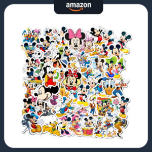 B085S2JKZ2.jpg 50-Piece Mickey Mouse Vinyl Sticker Set for Water Bottles