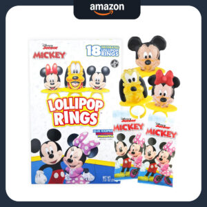 B0CY3L9DPQ.jpg Disney Junior Mickey Mouse Lollipop Rings for Party Favors