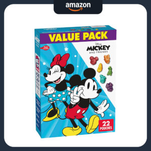 B0B1S1BJK6.jpg Disney Mickey and Friends Fruit Flavored Snacks, 22 Count