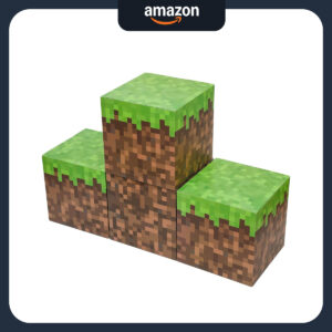 B0CG6XJGJ2.jpg Minecraft Pixel Game Party Boxes - Set of 4 Gaming Decor