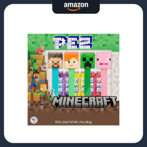 B0DHHHYXCZ.jpg Minecraft PEZ Gift Set: 4 Dispensers and 6 Candy Refills