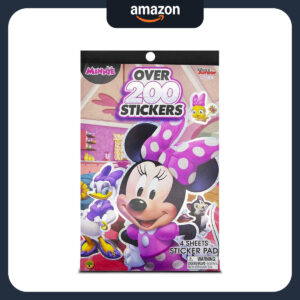 B00DVOQ24A.jpg Disney Minnie Mouse Bowtique Sticker Pad with 200+ Stickers