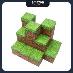 B0CY25X19C.jpg Ocnova 24 Pcs Minecraft Themed Treat Boxes for Party Favors