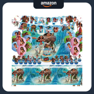 B0FWHLFD5Q.jpg Moana Birthday Party Decorations Set with Backdrop and Balloons