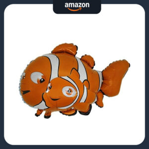 B07SQR9YN1.jpg 37-Inch Clownfish Foil Balloon for Nemo Themed Birthday Party