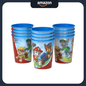 B01IK543NG.jpg Paw Patrol Reusable Plastic Party Cups, 12-Count Set