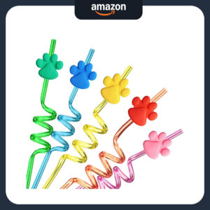 B093RQ48D4.jpg 24 Paw Patrol Party Drinking Straws with Cleaning Brushes