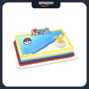 B0CYZTV4L4.jpg DecoSet Pokémon Light Up Pikachu Cake Topper Decoration Set