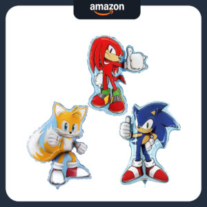 B0DPNC96QG.jpg Sonic & Friends Foil Balloon Set for Kids Birthday Parties
