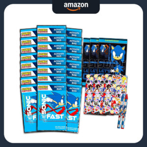 B00AT8OF36.jpg Sonic The Hedgehog Party Favor Set: 24 Play Packs & Stickers