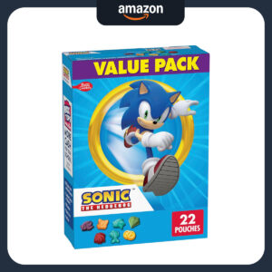 B0B1S99YFL.jpg Sonic The Hedgehog Fruit Flavored Snacks, 22 Count Value Pack
