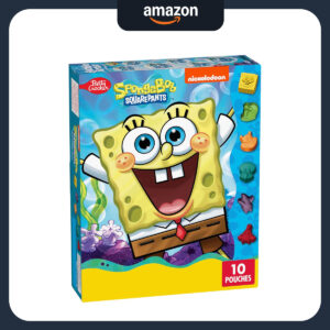 B007F1JWS8.jpg SpongeBob SquarePants Fruit Flavored Snacks, 10 Count Pack