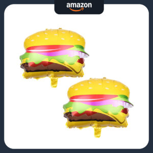 B0CQL1HCMR.jpg SpongeBob Hamburger Foil Balloons for Birthday Party Decor