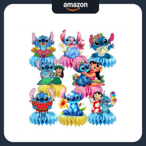B0FWZKXDLG.jpg 8Pcs Stitch Table Centerpieces for Kids Birthday Party Decor