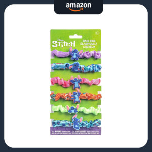 B0F1MJBXQS.jpg Stitch 6-Piece Hair Scrunchie Set for Girls Party Favors