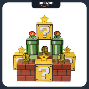 B0FM84L3LP.jpg 12-Piece Super Mario Question Brick Gift Boxes for Party Favors