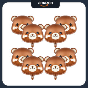 B0BSNGM68D.jpg 8 Pcs Large Teddy Bear Foil Balloons for Baby Shower Decor