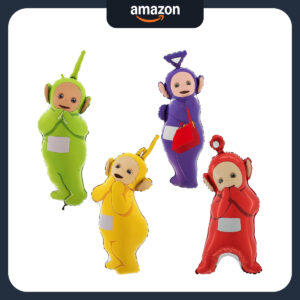B0C77Z5H78.jpg Toyland Teletubbies Foil Balloon Set for Kids Party Decor