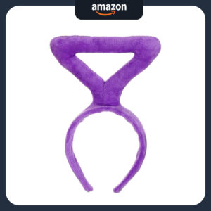 B0B9QRS99D.jpg Tinky-Winky Headband Costume Accessory for Kids - Plush Design