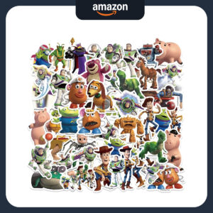 B0FK1TNRMY.jpg 50-Piece Toy Story Vinyl Sticker Set for DIY Decor and Gifts