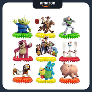 B0FNJTVTCC.jpg Toy Story Birthday Party Honeycomb Centerpiece Table Decor