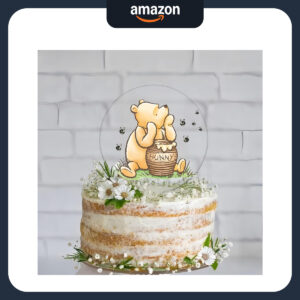 B0CTKT4J3H.jpg Winnie the Pooh Acrylic Cake Topper for Baby Shower Decor