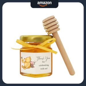 B0DYYN7D8R.jpg 80 Classic Pooh Honey Jar Stickers for Party Food Decor