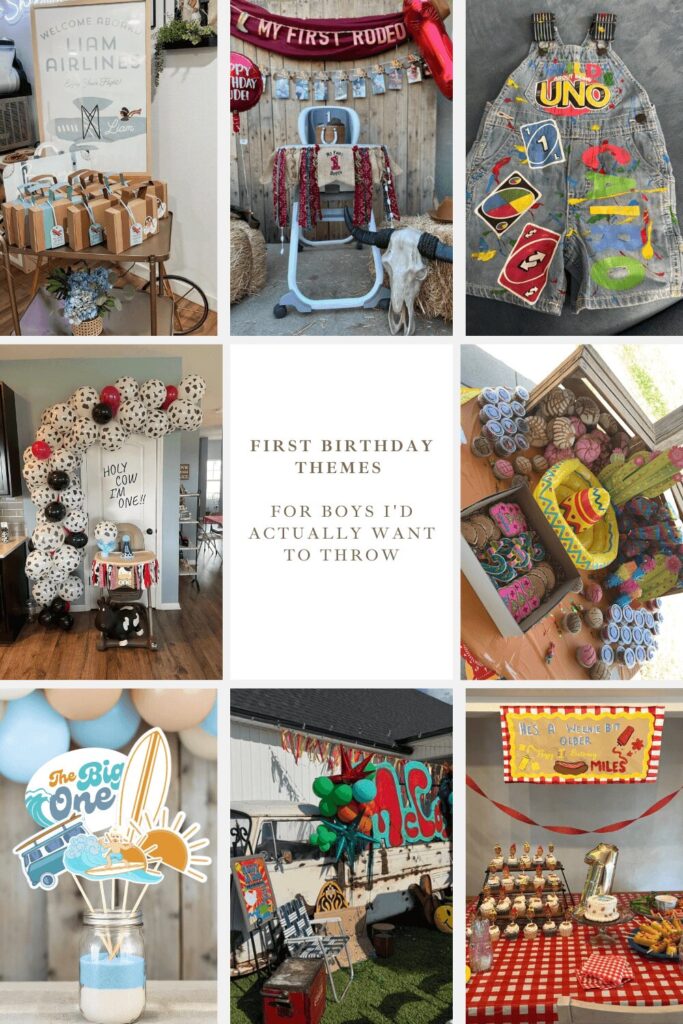First Birthday Themes for Boys I'd Actually Want to Throw