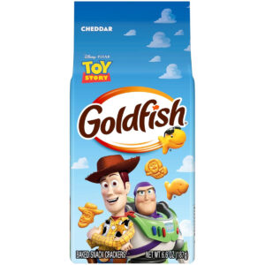 B0FSGKXL5C.jpg Goldfish Disney Pixar Toy Story Cheddar Crackers 6.6 oz