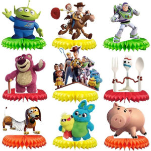 B0FNJTVTCC.jpg Toy Story Birthday Party Honeycomb Centerpiece Table Decor