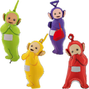 B0C77Z5H78.jpg Toyland Teletubbies Foil Balloon Set for Kids Party Decor