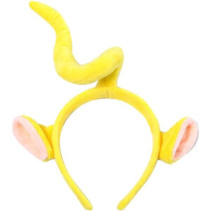 B0D2B4JGDK.jpg Yellow Teletubbies Headband for Adult Halloween Cosplay Party