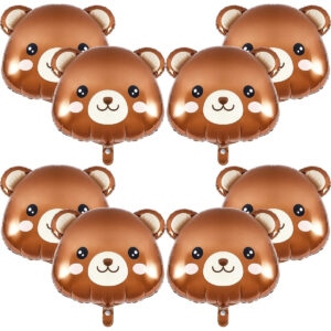 B0BSNGM68D.jpg 8 Pcs Large Teddy Bear Foil Balloons for Baby Shower Decor
