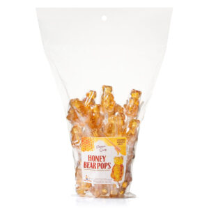 B0881874YP.jpg Espeez Honey Bear Pops: 24 Individually Wrapped Teddy Lollipops