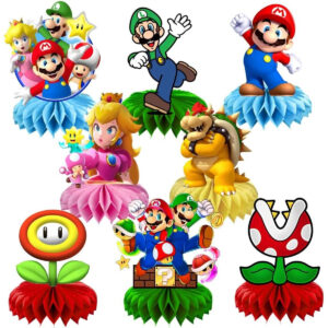 B0FQ4XP7FG.jpg 8Pcs Mario Table Centerpiece Set for Birthday Party Decor